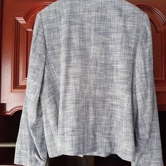 Vintage Talbots Blue Pure Silk Blazer - Picture 2 of 8